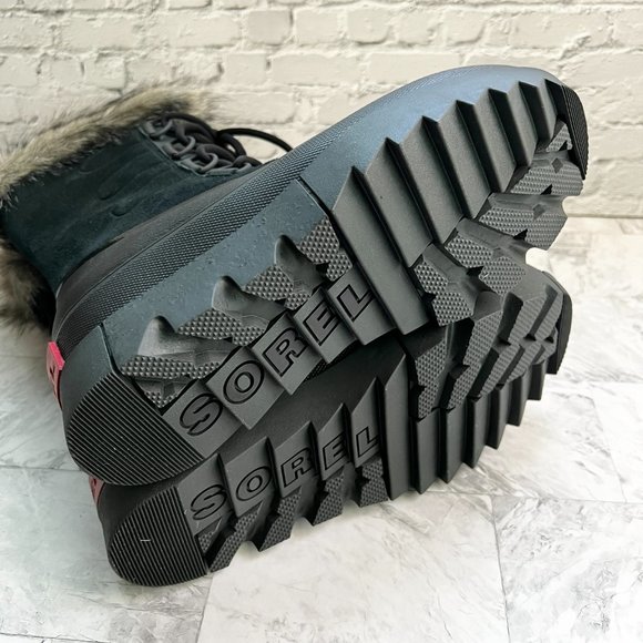 NEW SOREL Joan of Arctic Next Faux Fur Waterproof Snow Boots - Picture 6 of 8